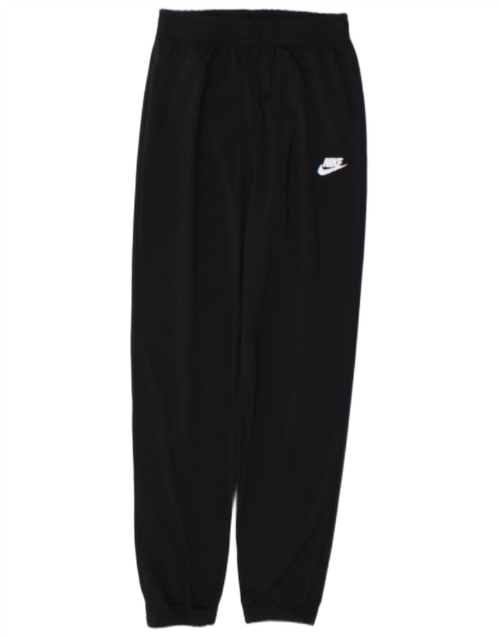 Nike drenge grafisk hel træningsdragt 13-14 år XL sort polyester
