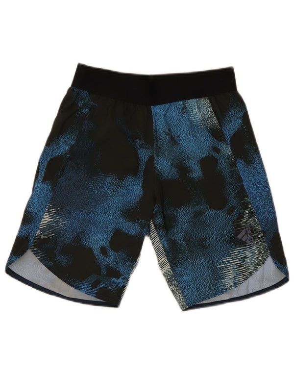 Adidas Boys Sports Shorts 11-12 år Blå Colourblock Polyester