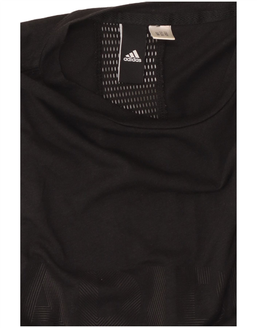 ADIDAS Grafisk Vest Top til kvinder DK 8 Lille Sort