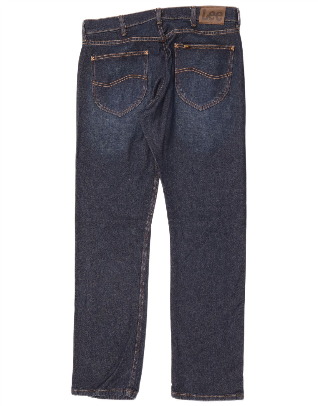 Lee Slim Jeans til mænd W34 L32 Marineblå bomuld