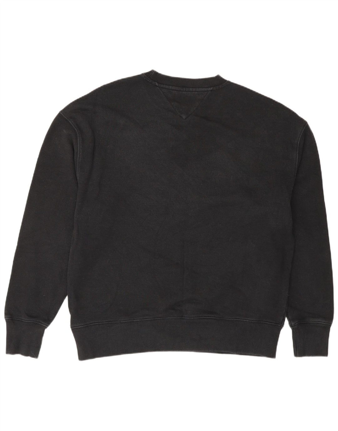 Tommy Hilfiger Herre Grafisk Sweatshirt Jumper Small Black Colourblock