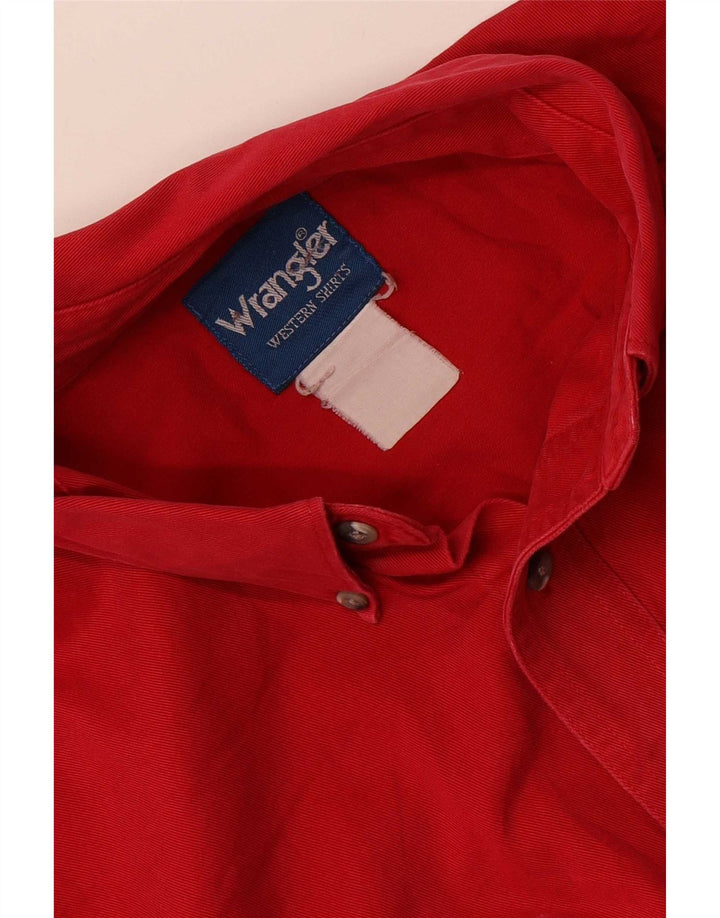 Wrangler Herreskjorte XL Rød