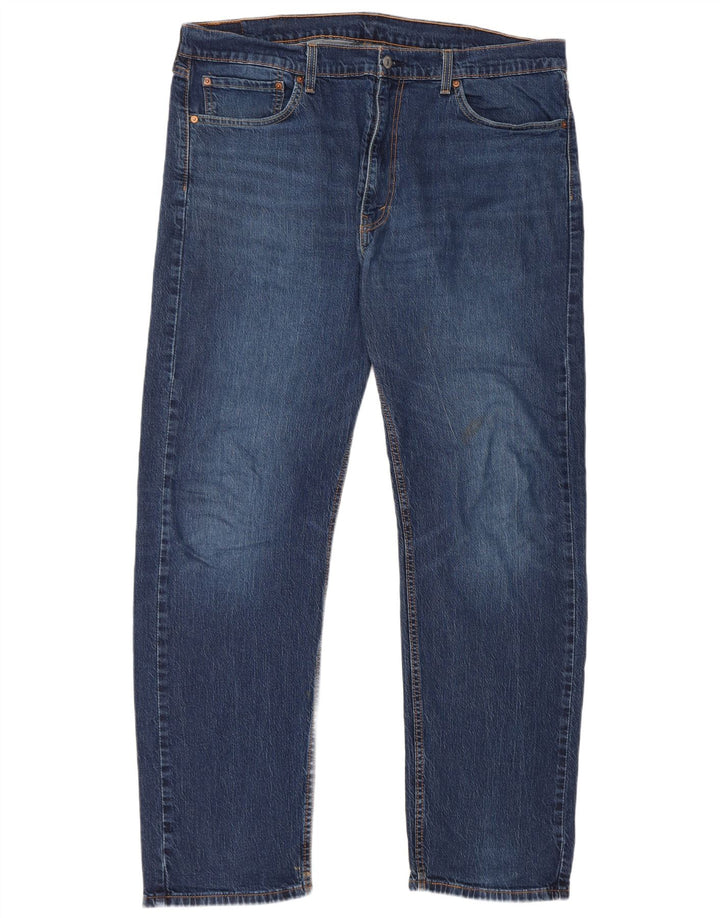 Levi's Herre 505 Straight Jeans W40 L22 Blå Bomuld