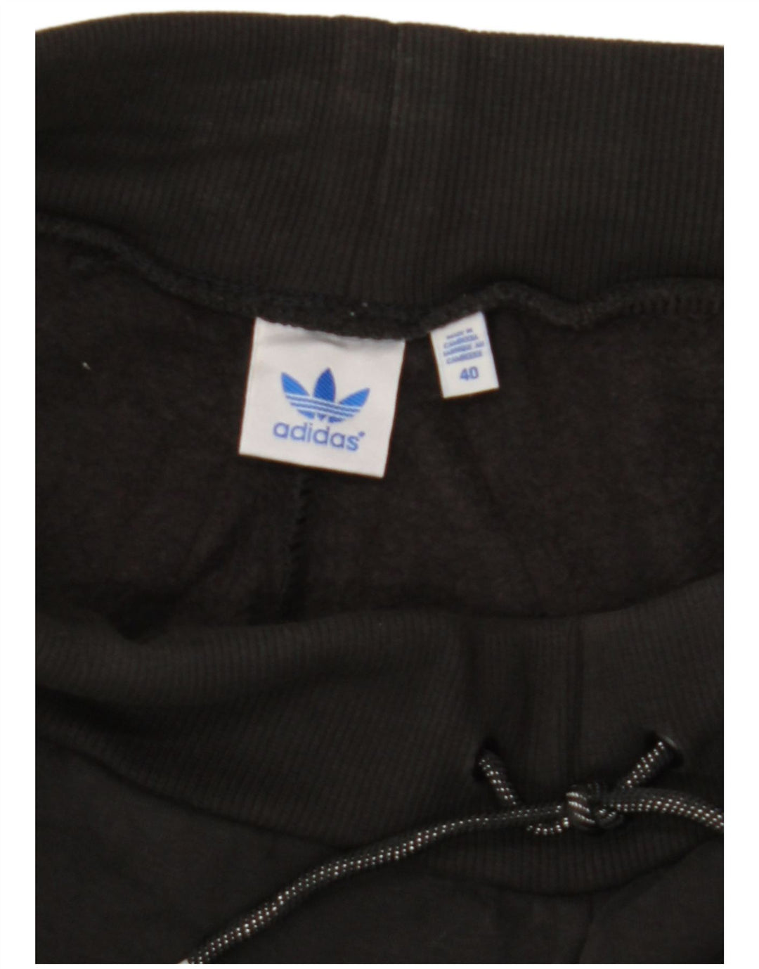 ADIDAS Bermuda sportsshorts til kvinder EU 40 Medium Sort bomuld