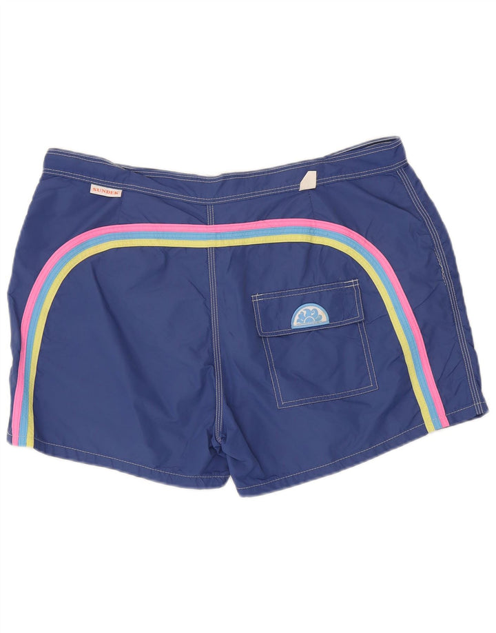 Sundek Herre badeshorts XL Marineblå Nylon