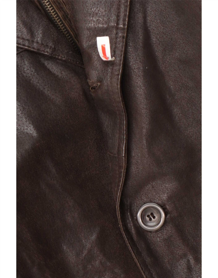 Bata Herre Læderjakke IT 54 2XL Brun