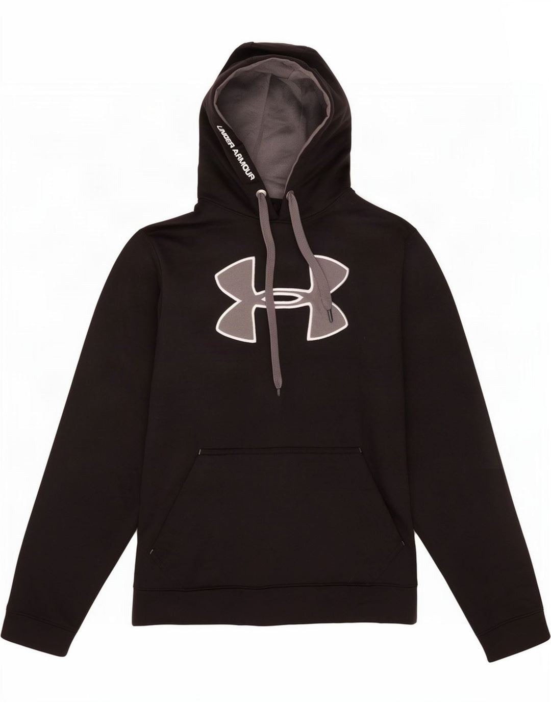 Under Armour Herre grafisk hættetrøje Jumper Medium Sort Polyester