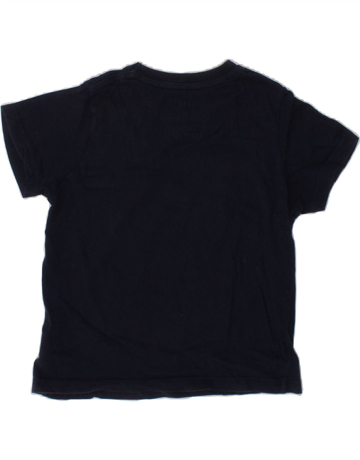 LEVI'S Boys Graphic T-Shirt Top 5-6 Years Navy Blue Cotton Vintage Levi's and Second-Hand Levi's from Messina Hembry 