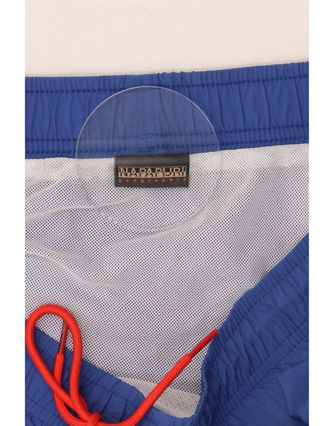 Napapijri Herre grafiske svømmeshorts XL blå polyester
