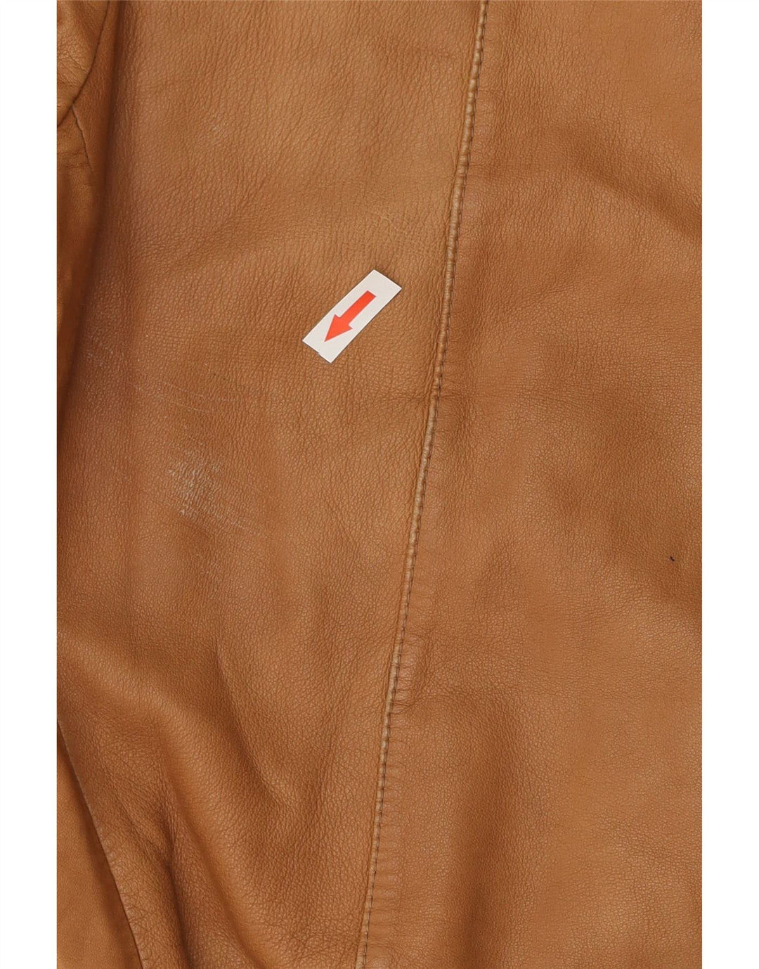 Vintage herre læderjakke IT 54 2XL Brun