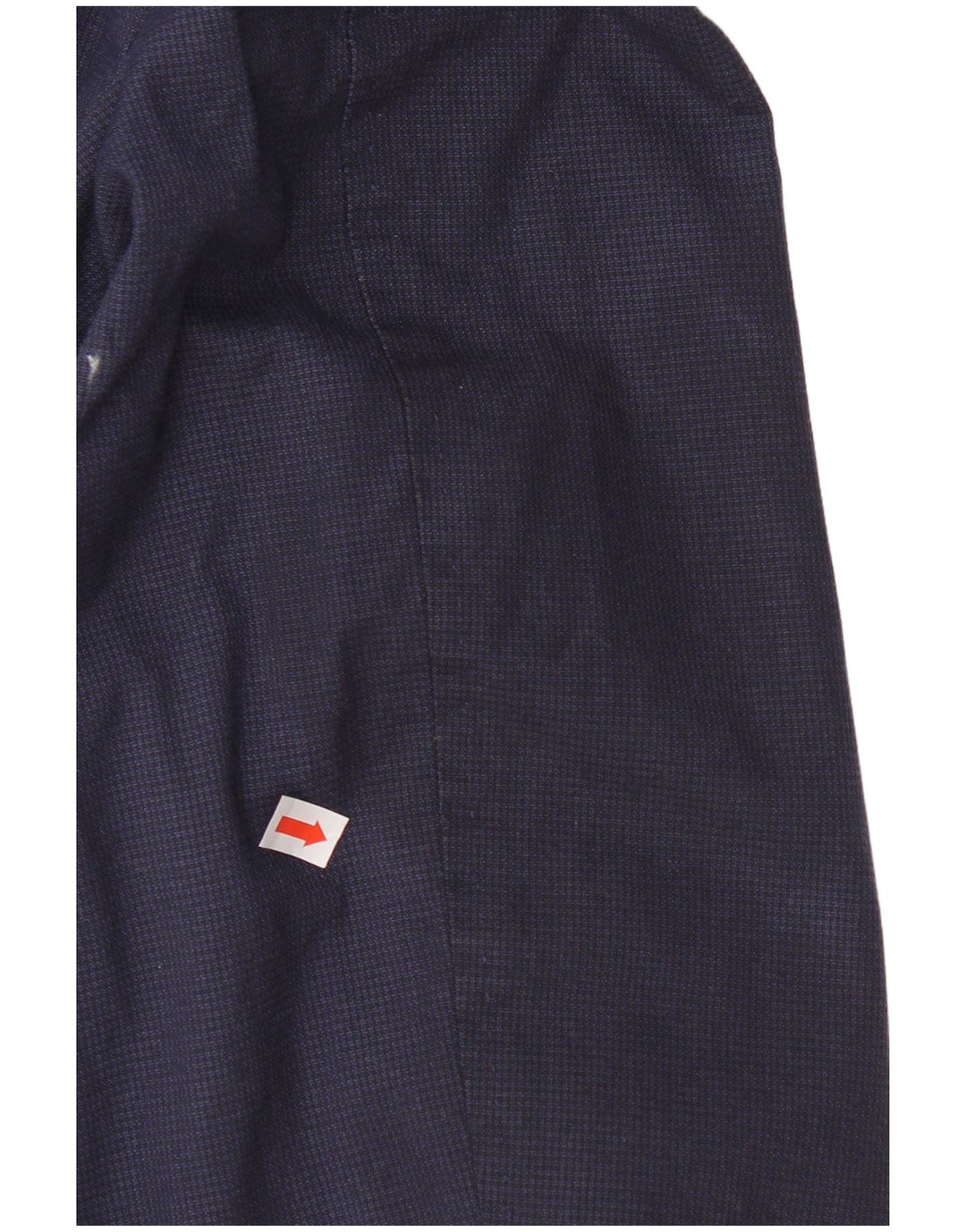 Massimo Dutti Herre 2-knaps blazerjakke EU 52 Large Navy Blue Houndstooth