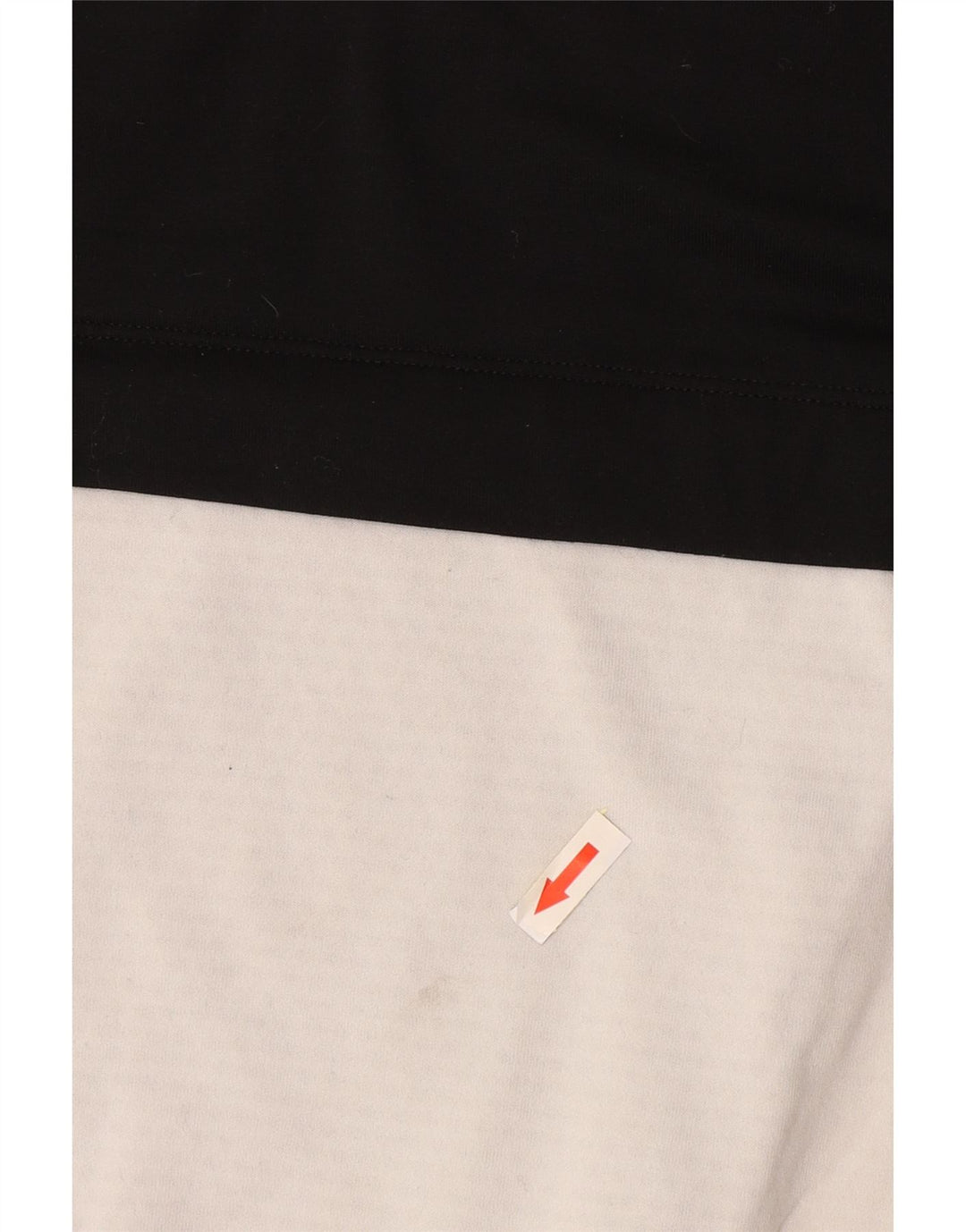 Nike Dame Running Top Langærmet UK 6 XS Sort Colourblock Polyester