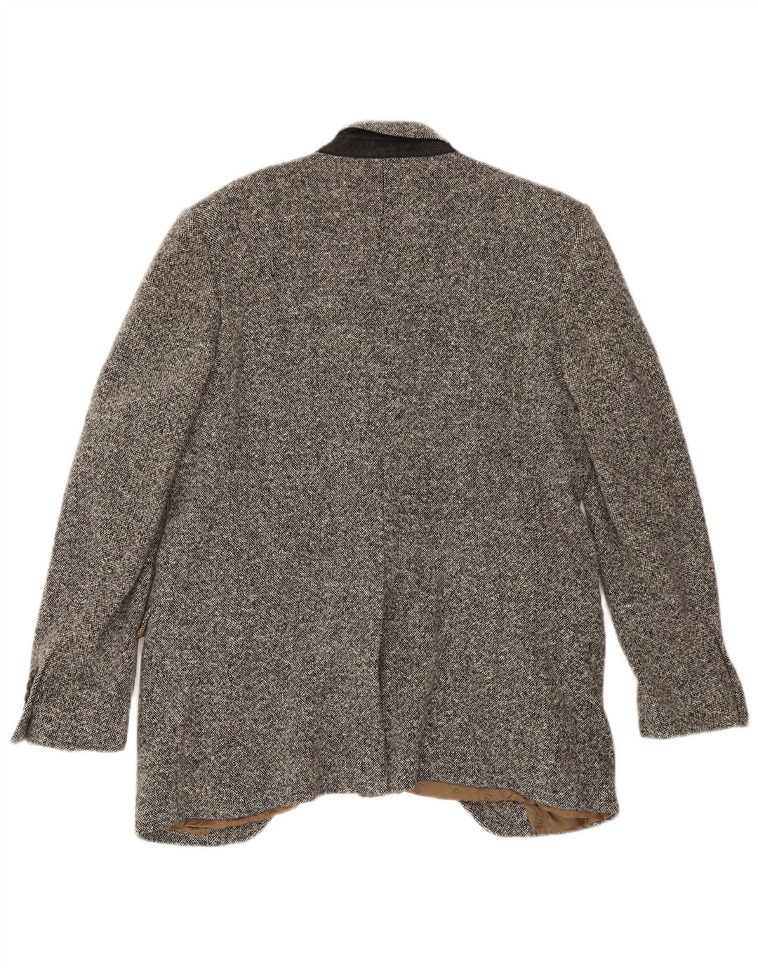 Dolce & Gabbana Herre 1-knaps blazerjakke IT 52 XL Grå Flecked Uld
