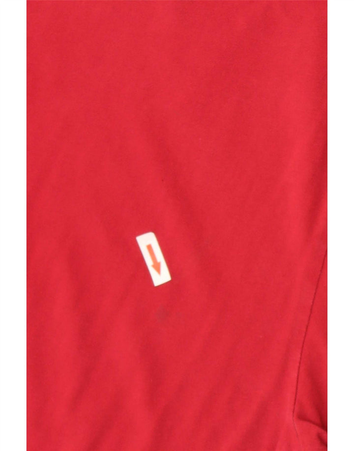 Nike Herre T-shirt Top Medium Rød Bomuld