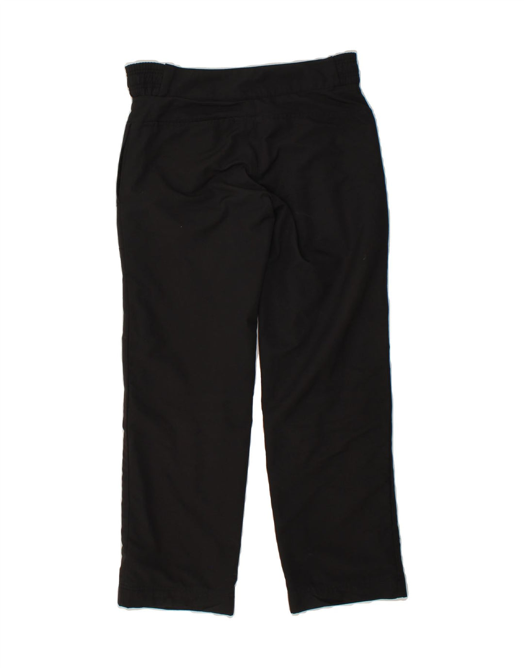 REEBOK Womens Straight Chino Trousers Small W32 L30  Black Polyester Vintage Reebok and Second-Hand Reebok from Messina Hembry 