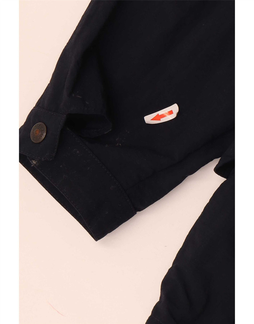 Trussardi Herre Hooded Utility Jacket UK 42 XL Navy Blue