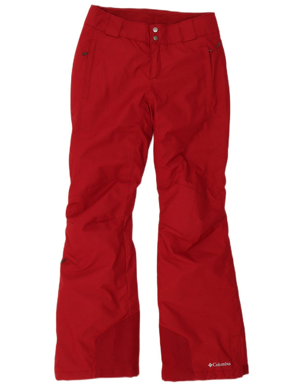 Columbia Womens Omni-Heat skibukser UK 6 XS rød nylon