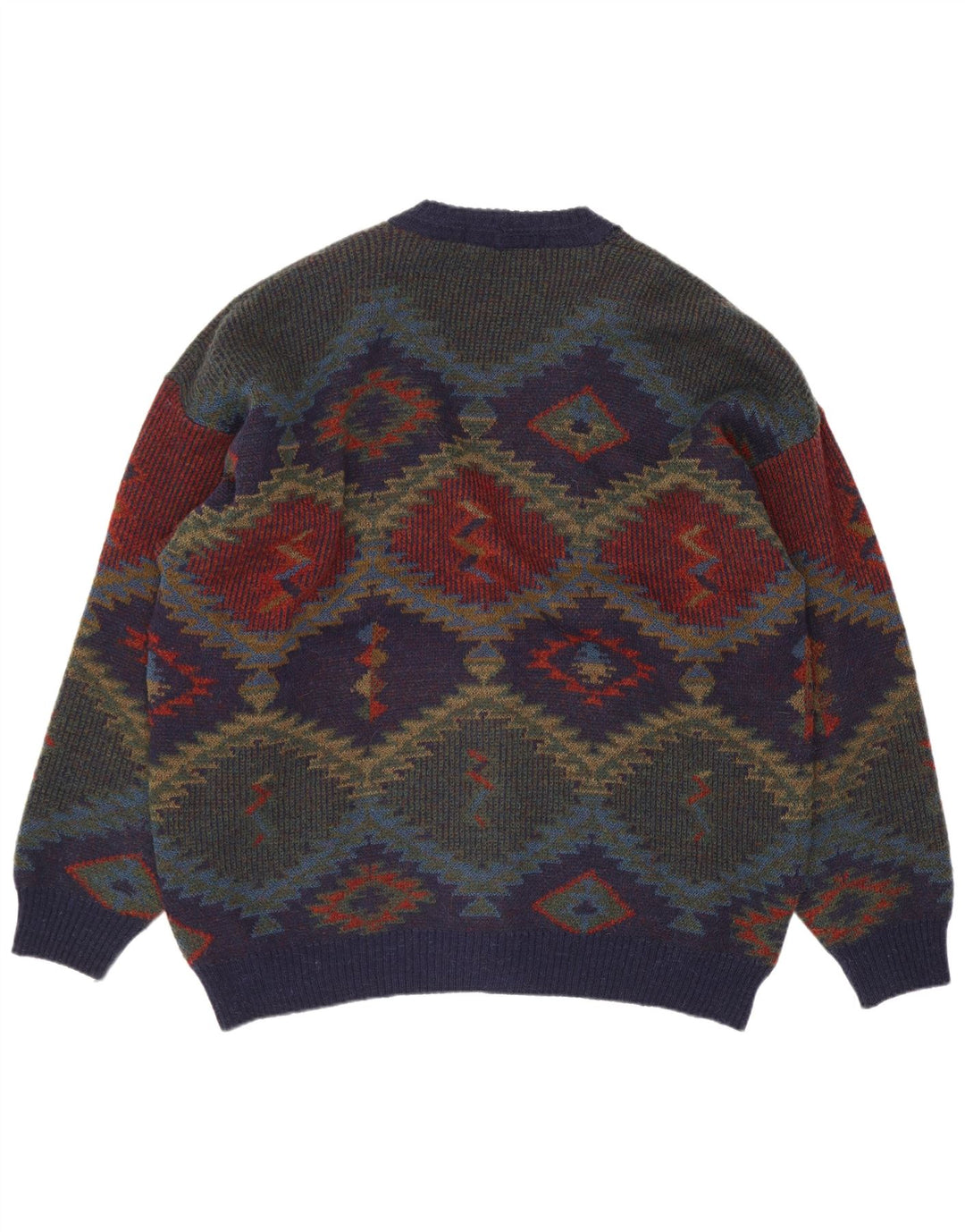 Marks & Spencer Herre St. Michael Cardigan Sweater XL Marineblå Retro