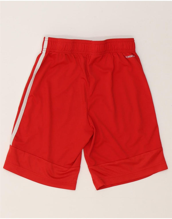 Adidas Boys Aeroready Sports Shorts 11-12 År Rød Polyester