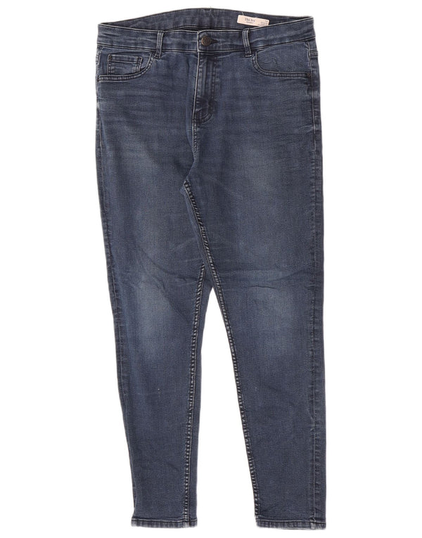 Marks & Spencer Womens The Ivy Skinny Jeans UK 14 Medium W30 L26 Blue