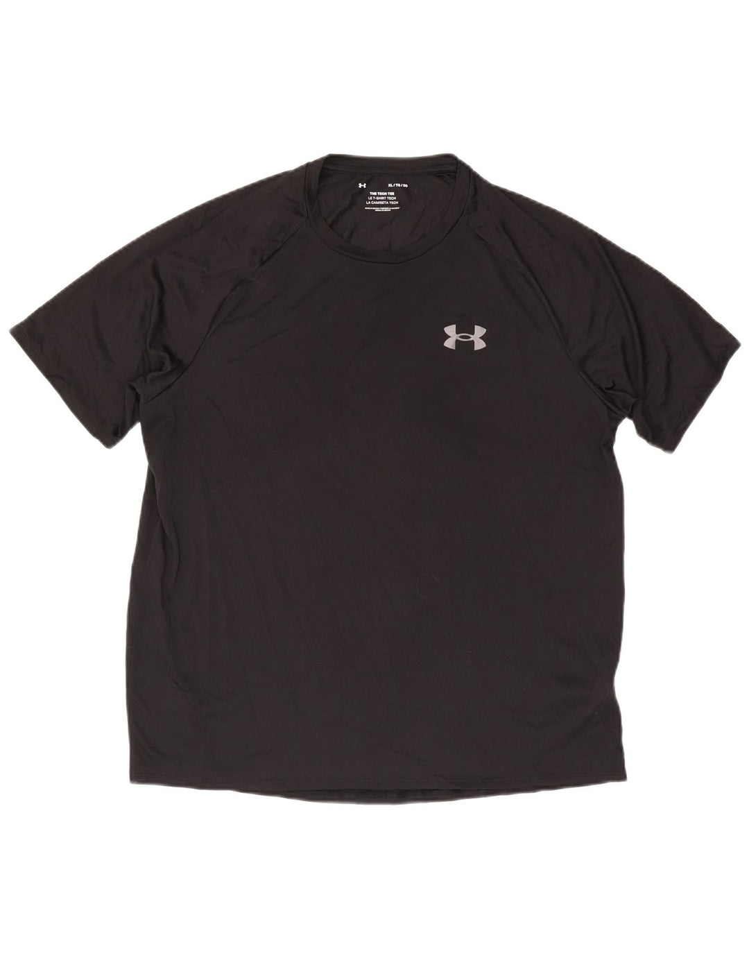 Under Armour Herre T-Shirt Top XL Sort Polyester