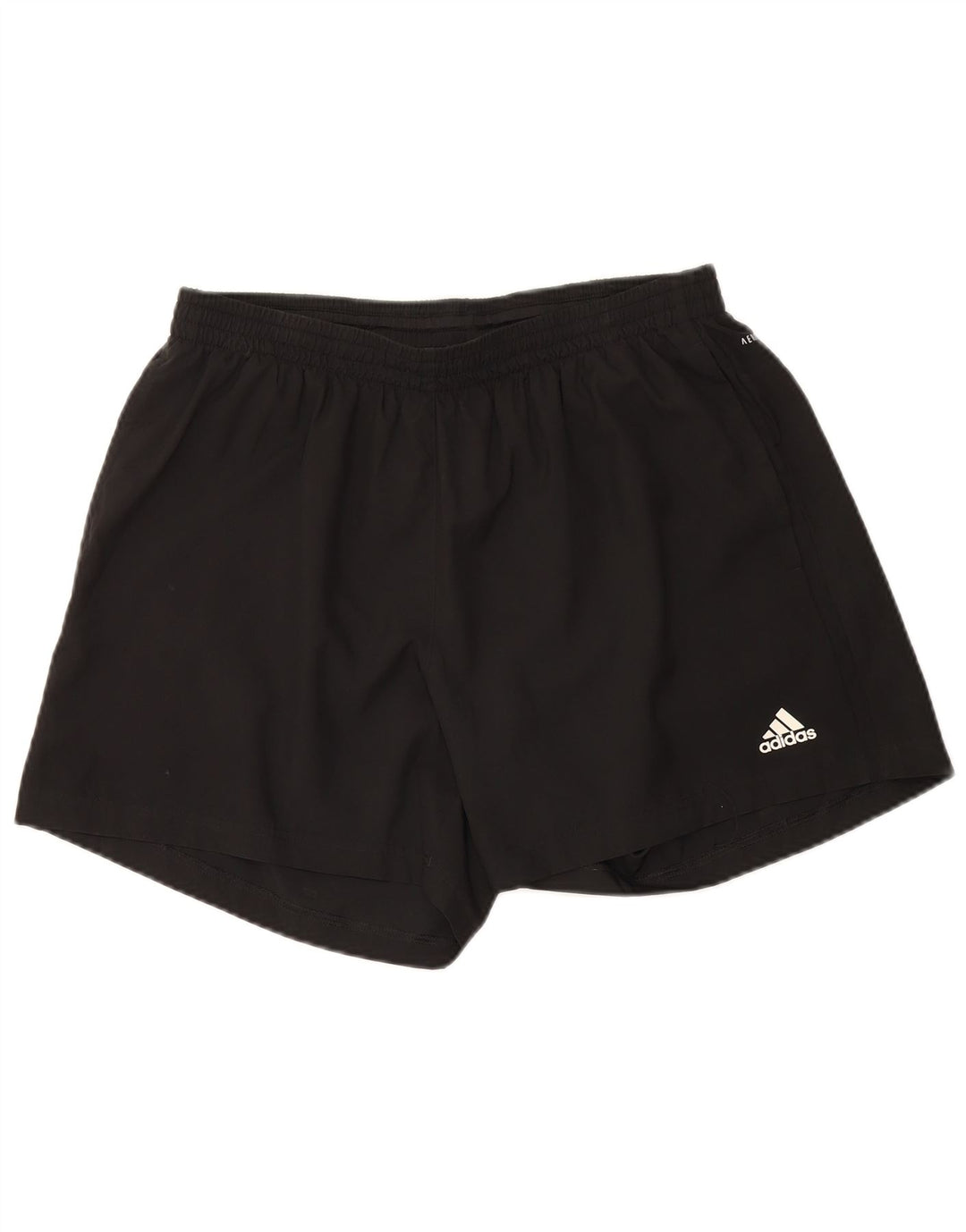 Adidas Herre Aeroready Graphic Sports Shorts Medium Sort Polyester