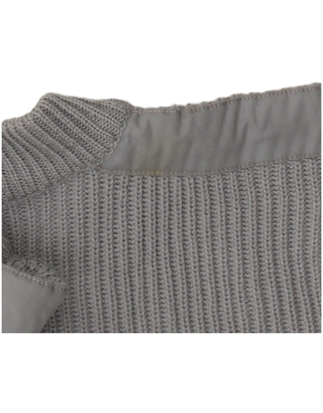 Vintage herre cardigan sweater Medium Grey Retro