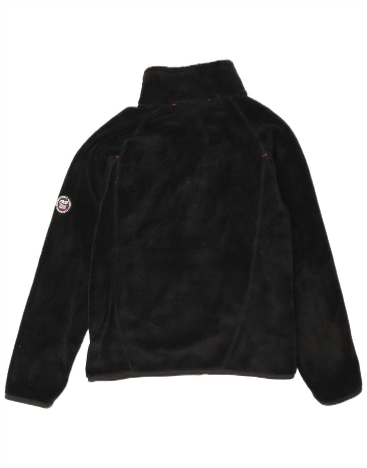 Geographical Norway Dame Fleecejakke UK 14 Medium Sort Polyester