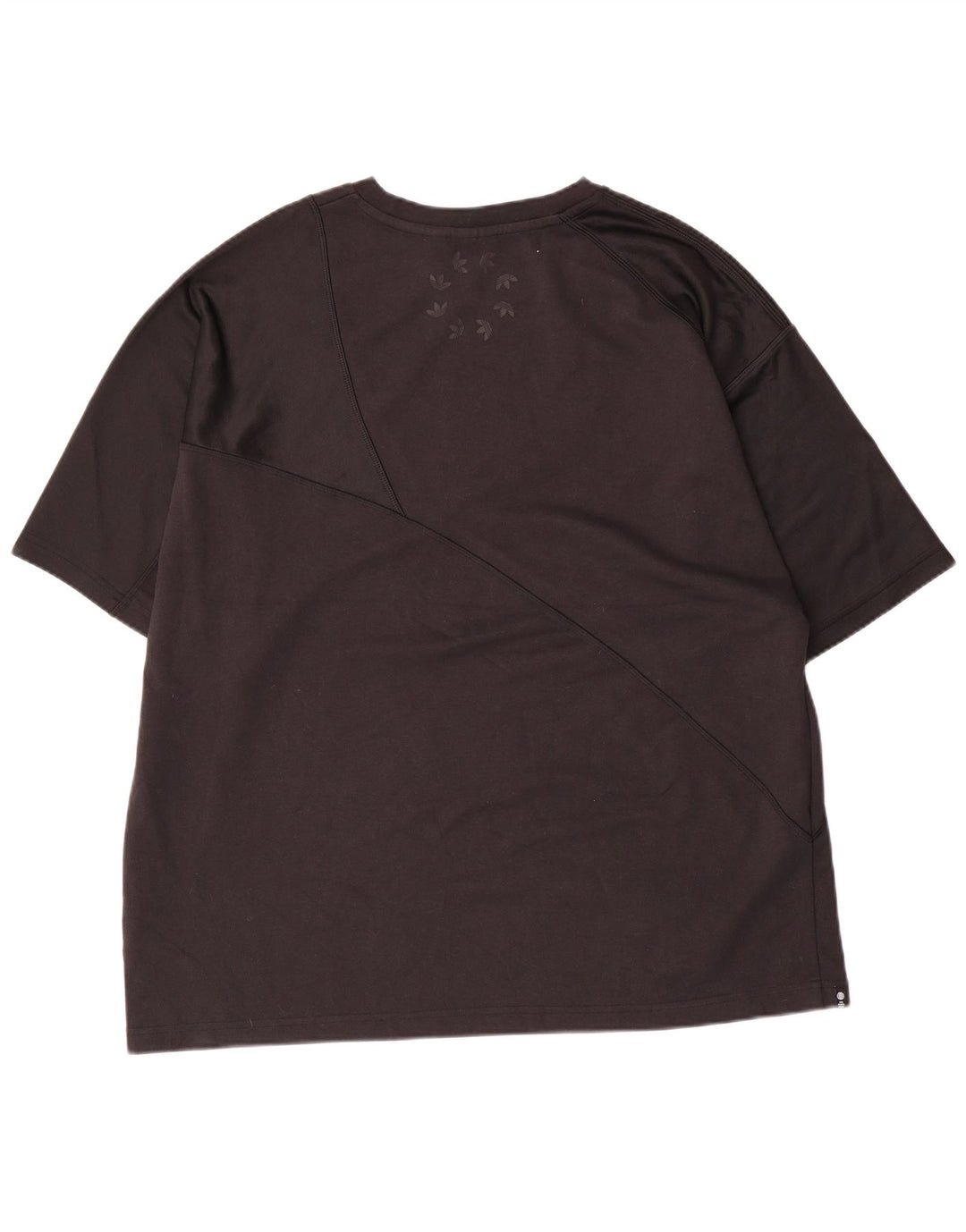 Adidas Grafisk T-shirt top til mænd, stor sort polyester