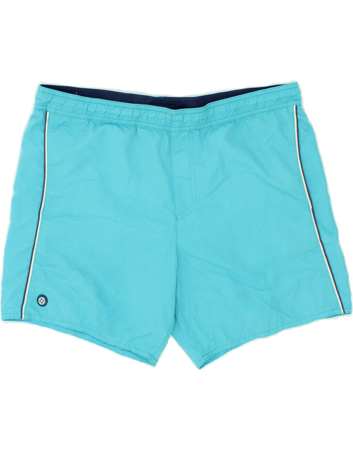 COLMAR Mens Swimming Shorts IT 50 Medium Blue Polyester Vintage Colmar and Second-Hand Colmar from Messina Hembry 