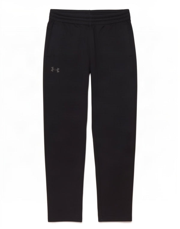 Under Armour Mens Tracksuit Trousers Large Black Polyester