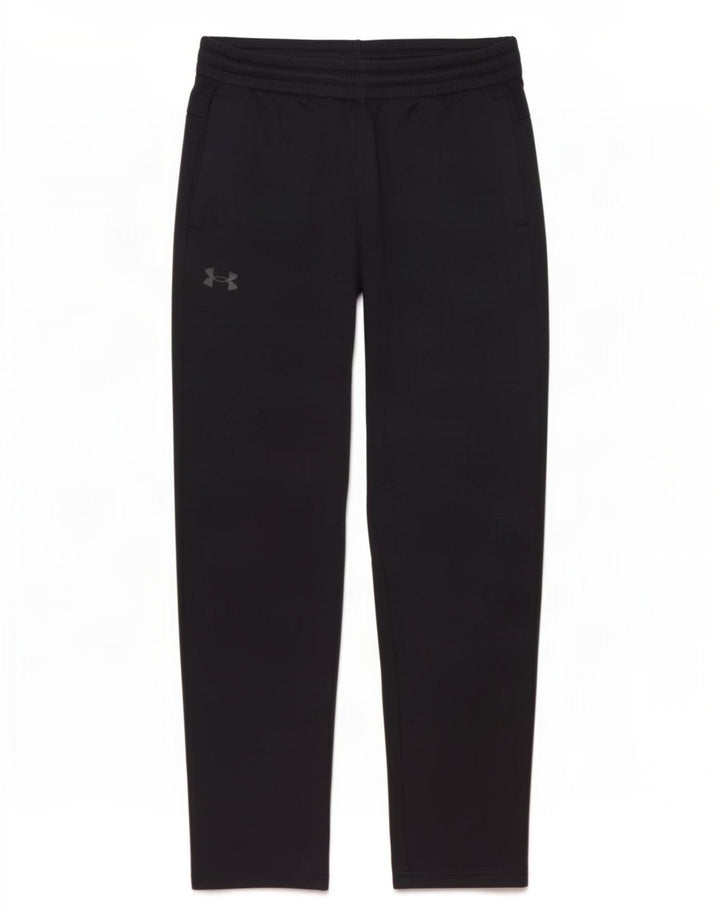 Under Armour Mens Tracksuit Trousers Large Black Polyester