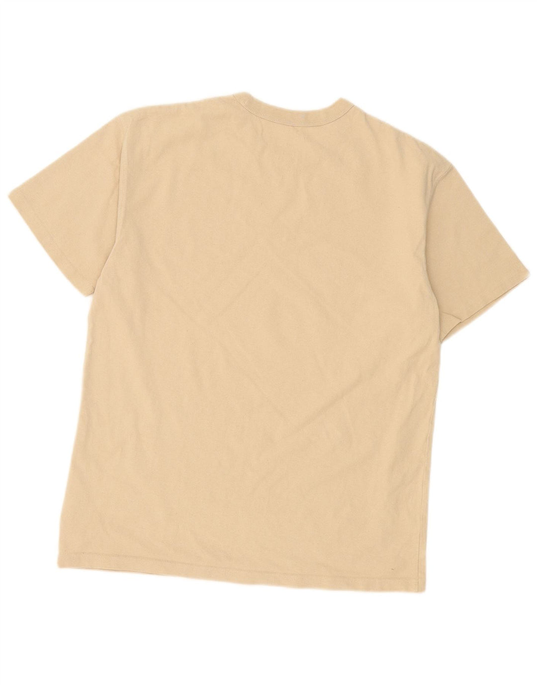Nike Herre Loose Fit T-shirt Top Medium Beige Bomuld