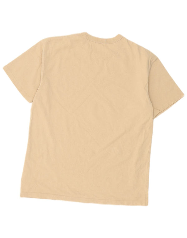 Nike Herre Loose Fit T-shirt Top Medium Beige Bomuld