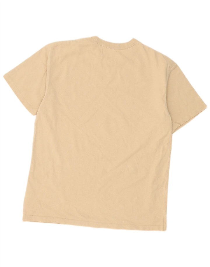 Nike Herre Loose Fit T-shirt Top Medium Beige Bomuld