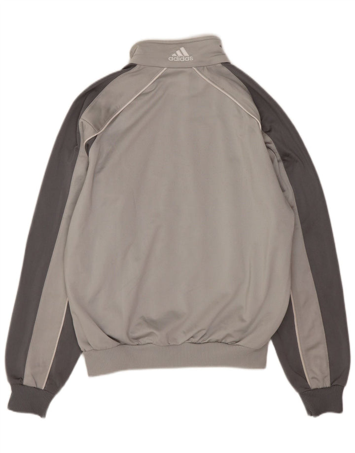 Adidas Boys 11-12 Years Grå Colourblock Polyester