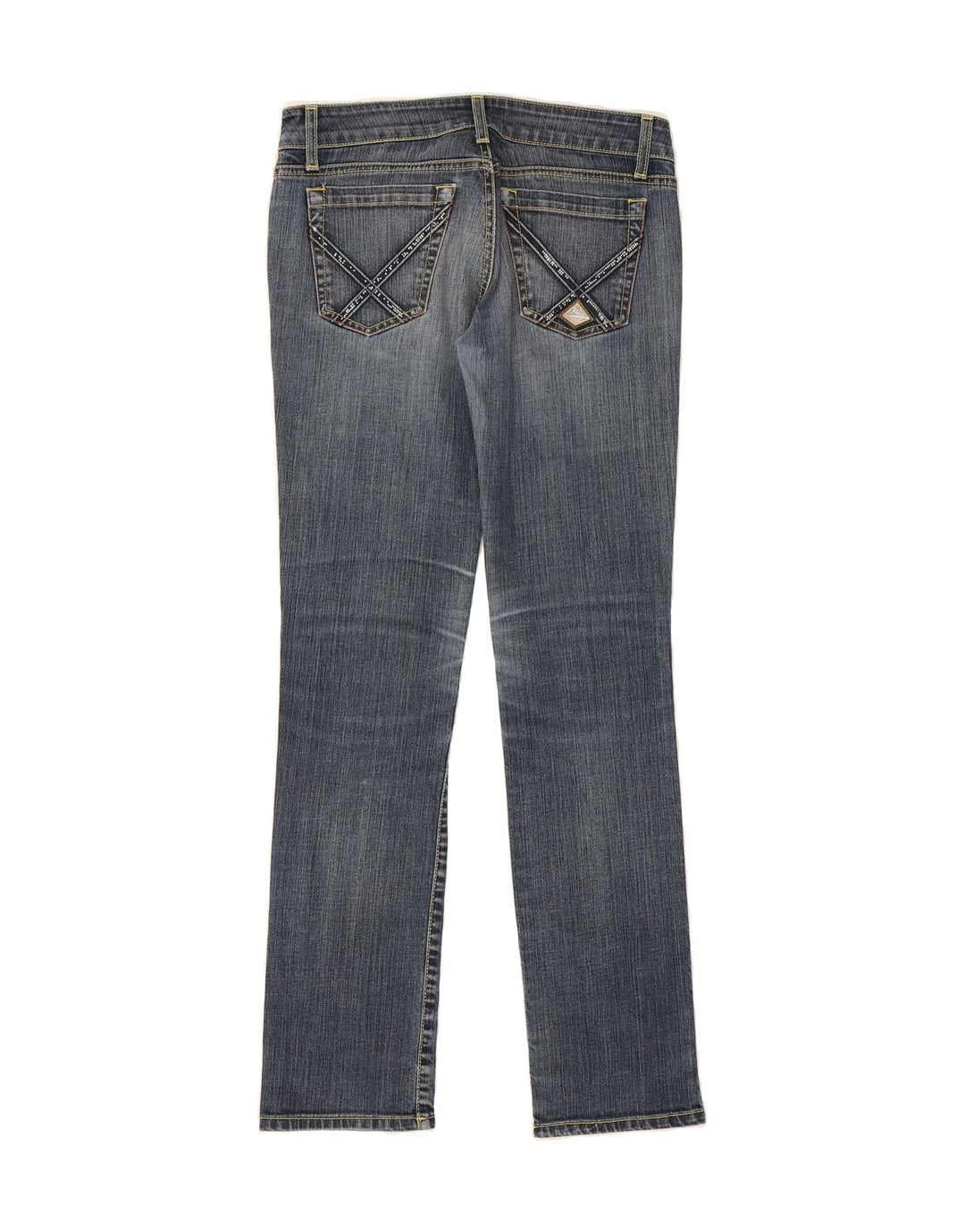 ROY ROGERS Womens Straight Jeans IT 42 Medium W28 L32 Blue Cotton Vintage Roy Rogers and Second-Hand Roy Rogers from Messina Hembry 