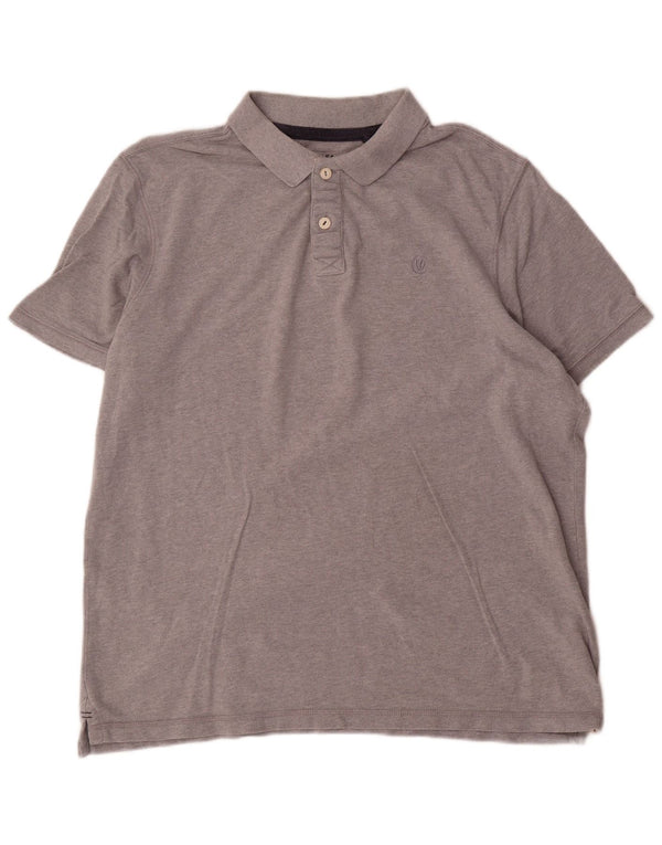 Fat Face Herre Polo Shirt 2XL Grå Bomuld