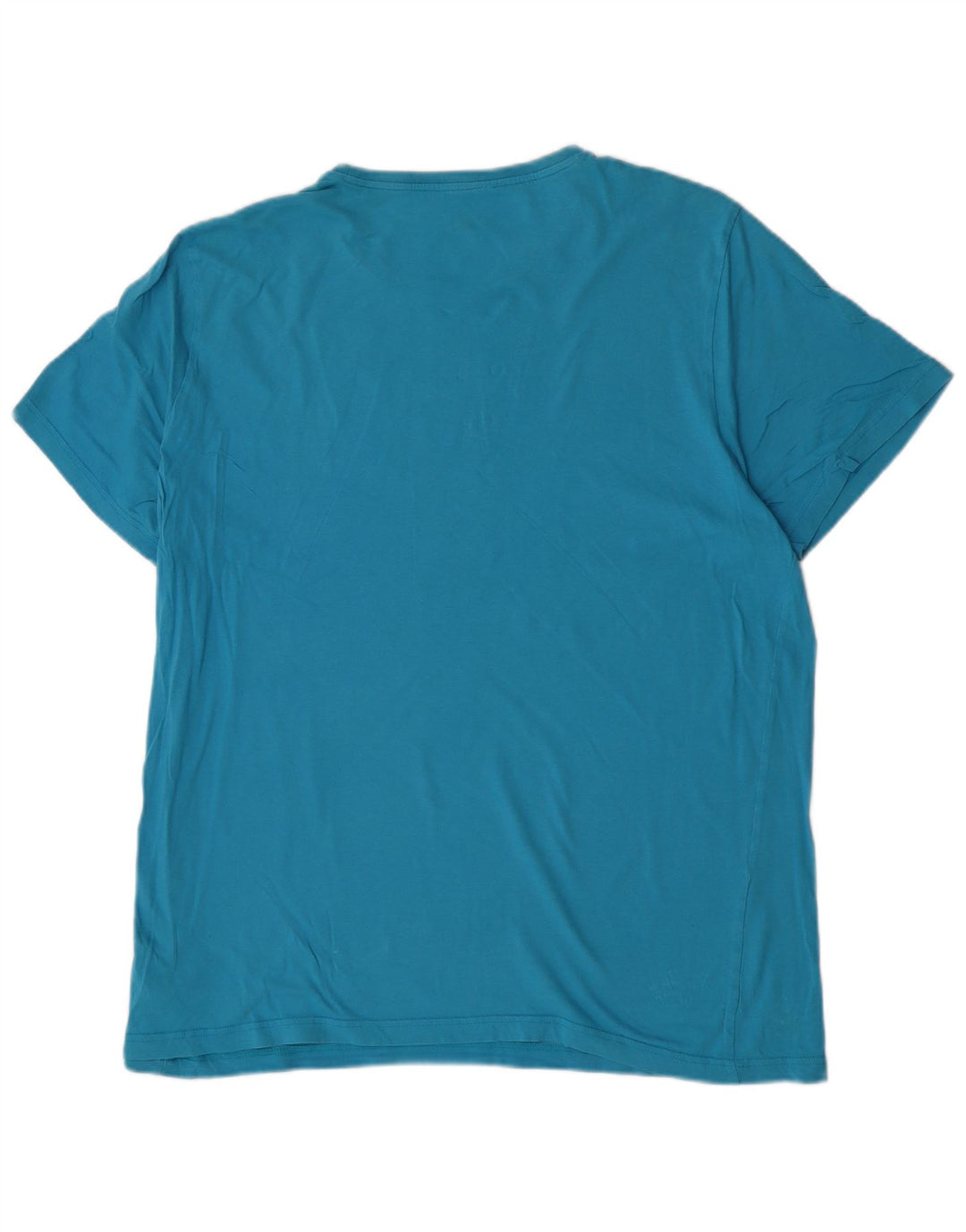 Puma Herre Grafisk T-Shirt Top 2XL Blå Bomuld