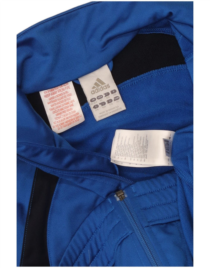 Adidas Træningsdragt Topjakke til drenge 15-16 år Blå Colourblock Polyester