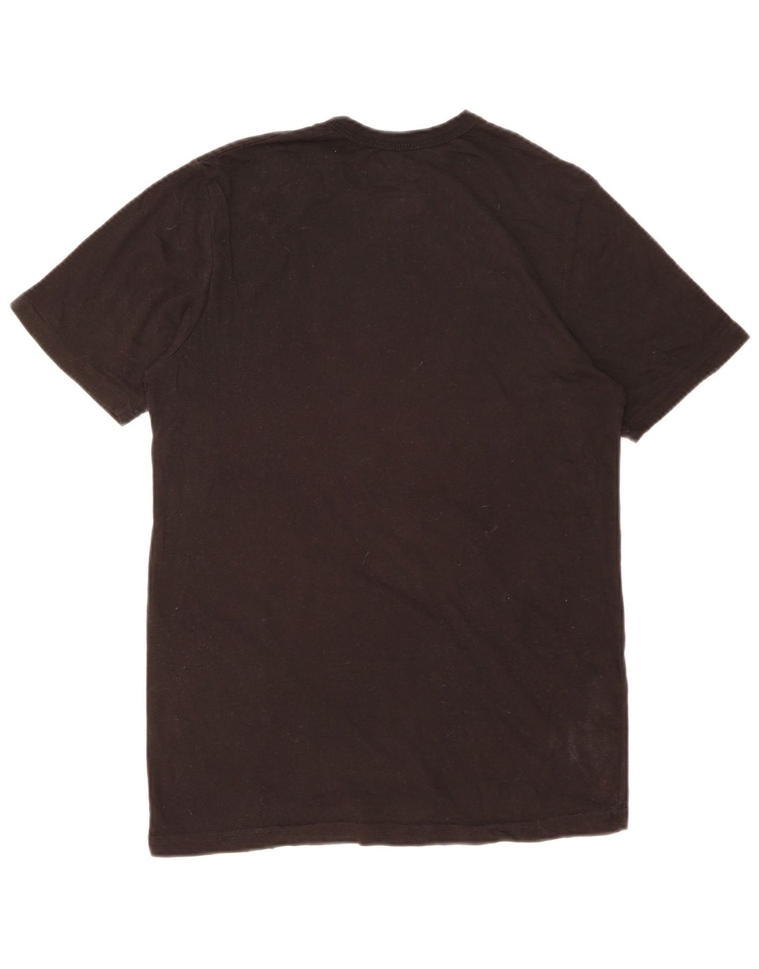 New Balance Herre T-Shirt Top Medium Sort Bomuld
