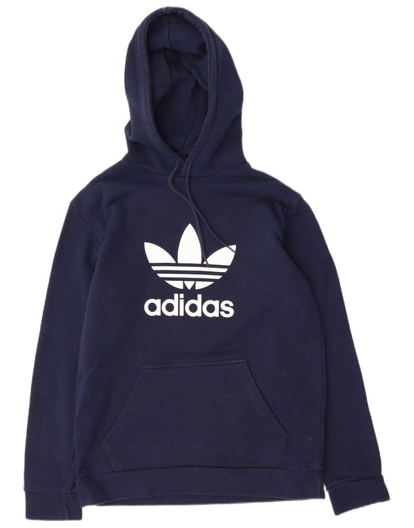 Adidas Grafisk hættetrøje til mænd mellem marineblå bomuld