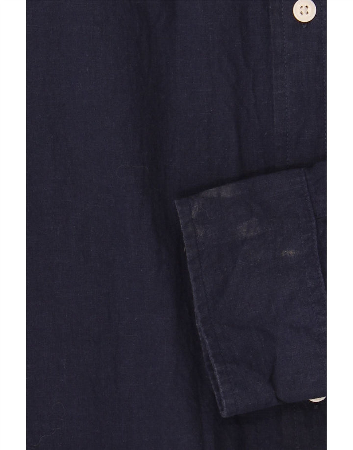 Levi's Standardskjorte til mænd Stor marineblå bomuld