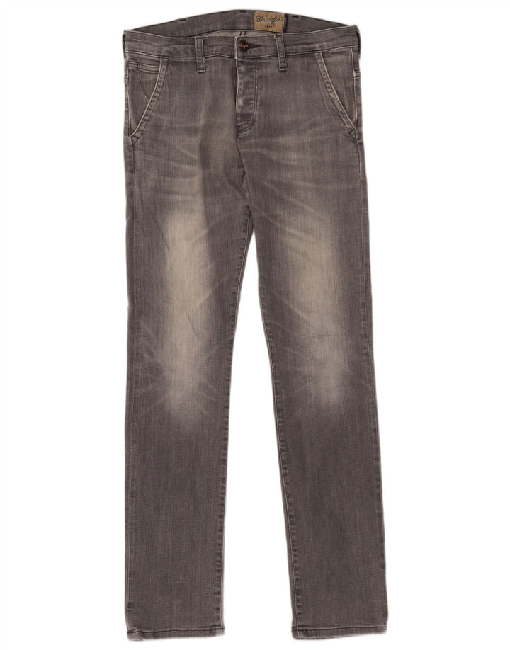 Wrangler Herre Spencer Slim Jeans W30 L34 Grå Bomuld