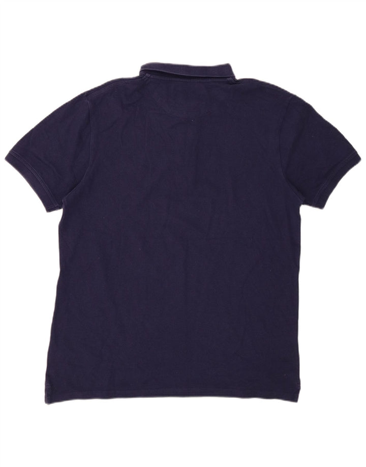 LYLE & SCOTT Poloshirt til mænd Medium marineblå bomuld