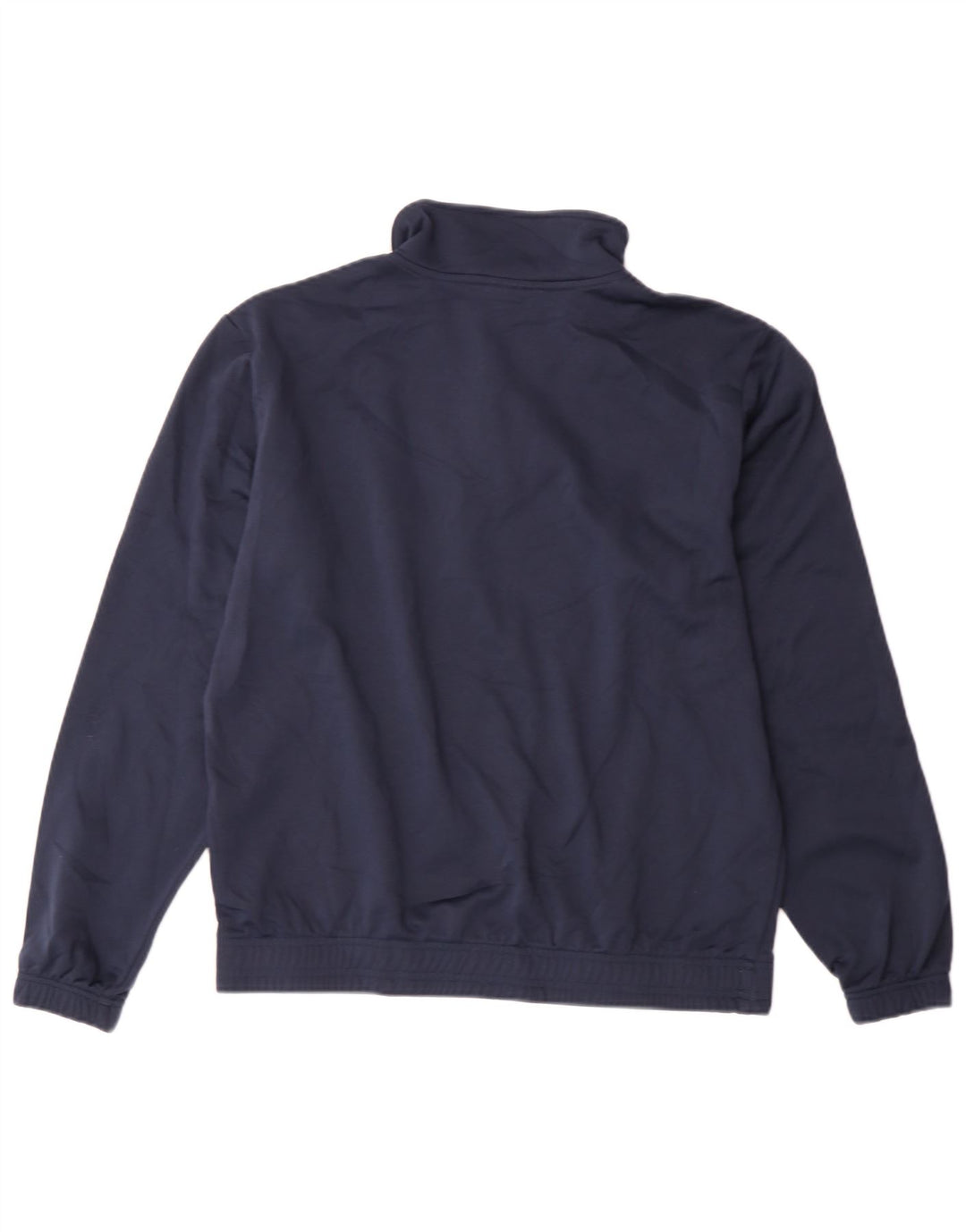 Asics drenge sweater med lynlås-hals træningsdragt top 13-14 år marineblå polyester