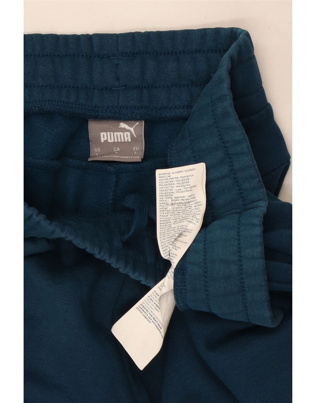 Puma Træningsdragt bukser til mænd Joggers Store blå bomuld