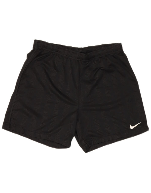 Nike Sportshorts til mænd, medium sort nålestribet polyester