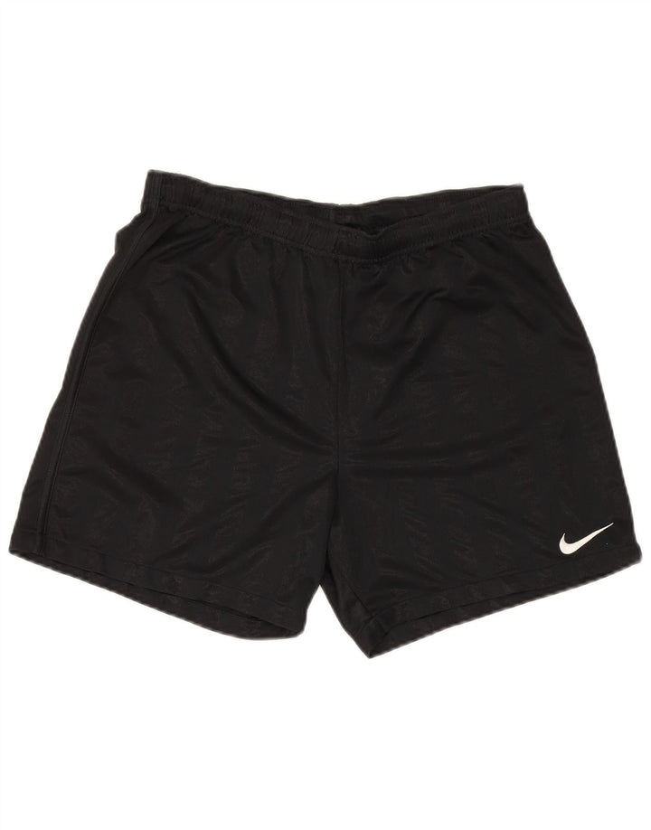 Nike Sportshorts til mænd, medium sort nålestribet polyester