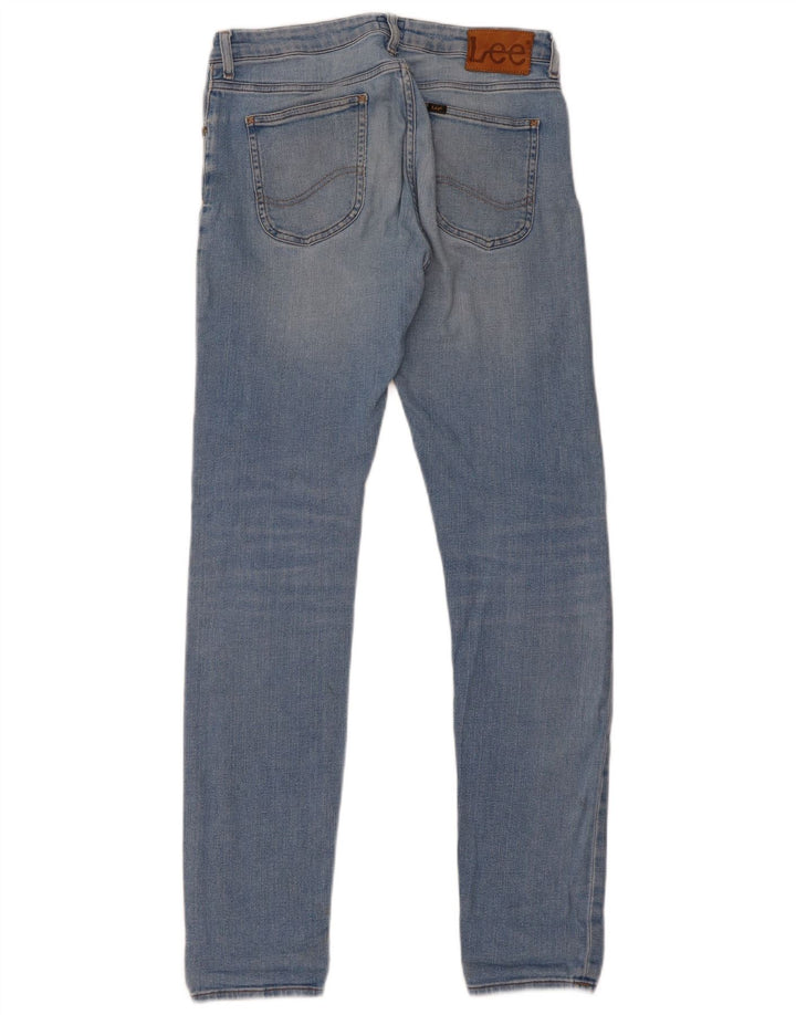 Lee Herre Malone Slim Jeans W30 L34 Blå Bomuld